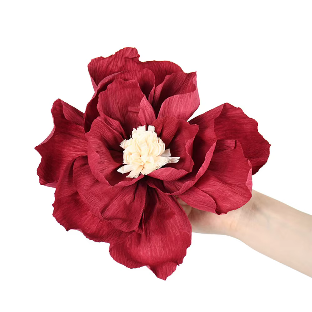 Fleurs en papier pansement déformables légères