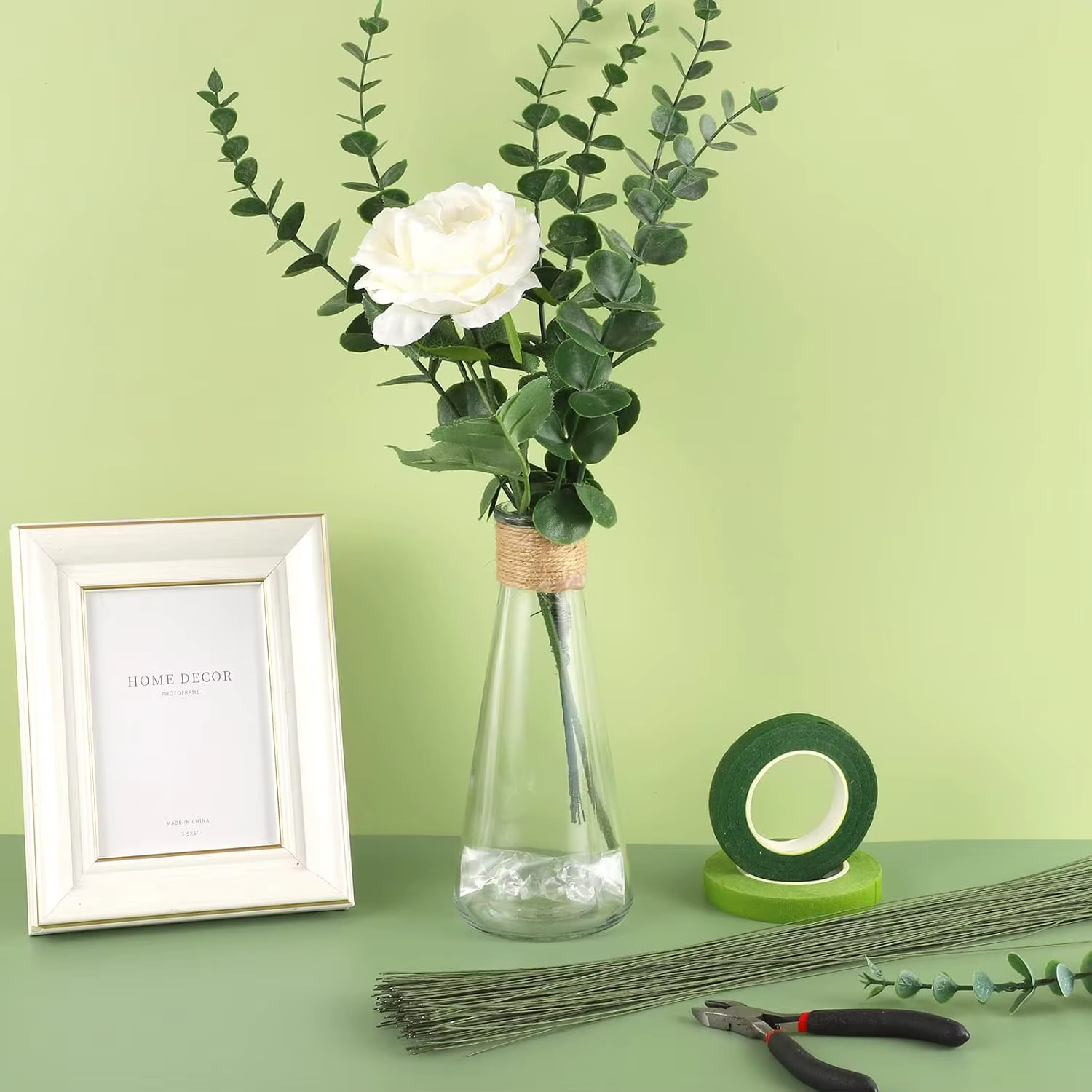 100 pièces fil floral calibre 26 artisanat fleuriste fil