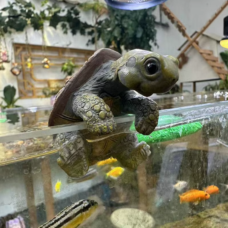 Support de pot de plante en forme de tortue