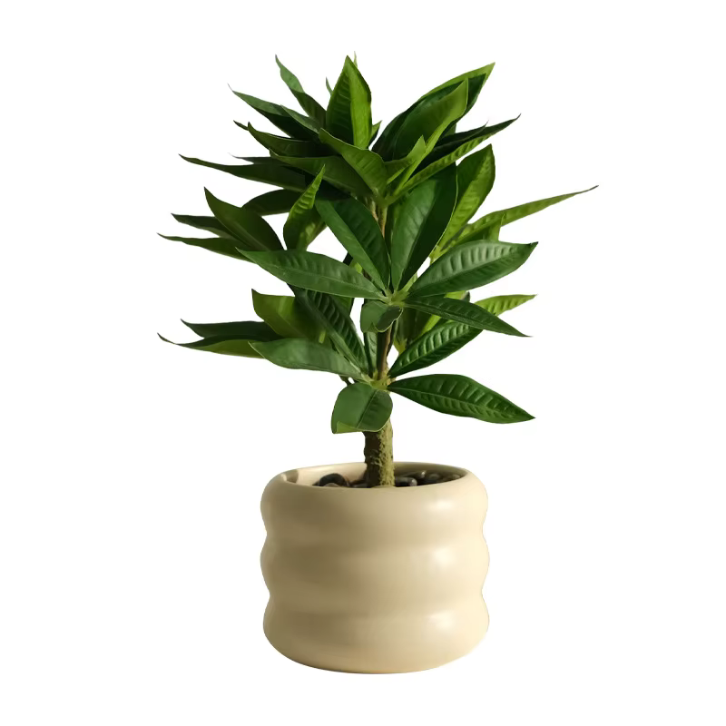 Plante artificielle décorative en pot de petite taille