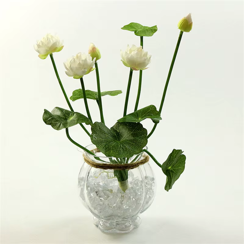 Petite Mini fleur artificielle de Lotus