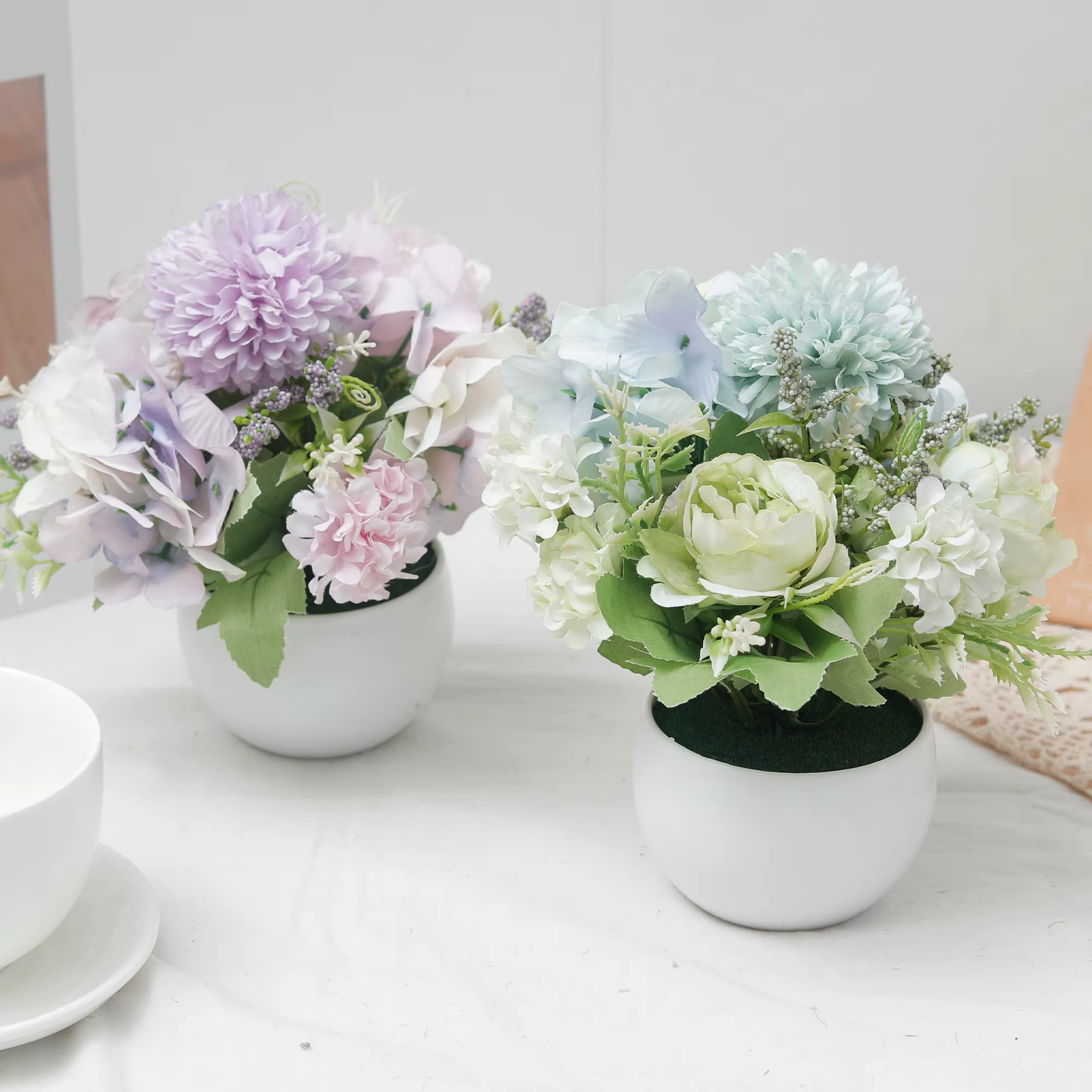 Plante d'hortensia en pot