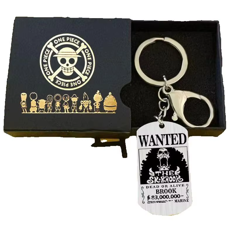 Porte-clés One Piece Anime Luffy Ace, breloque créative pour sac, anneau de ceinture pour hommes et femmes, accessoires quotidiens, cadeaux