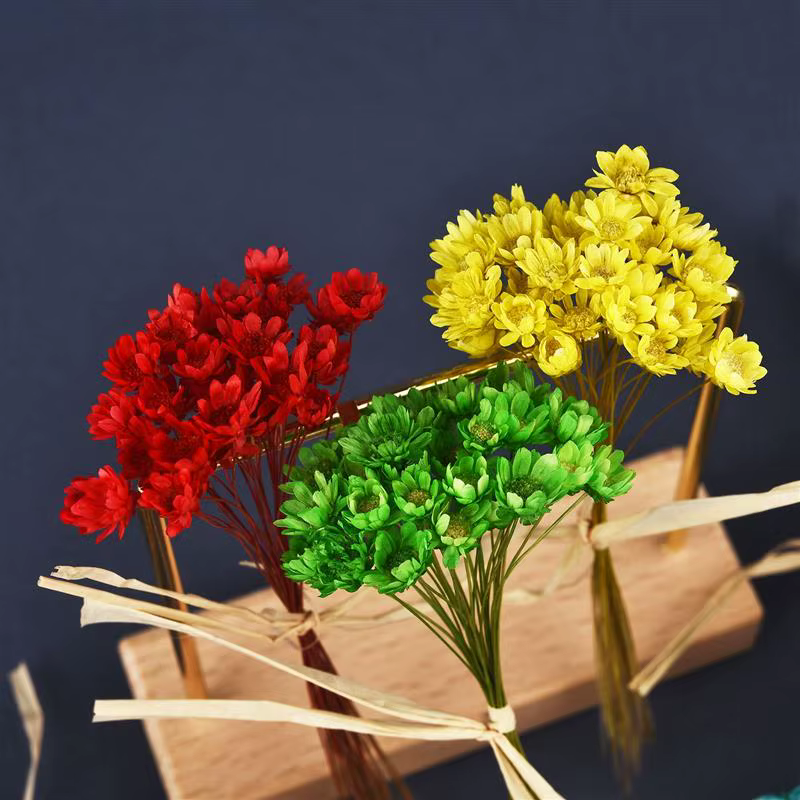 Bouquet de Fleurs vaccées Naturelles de Style Nordique