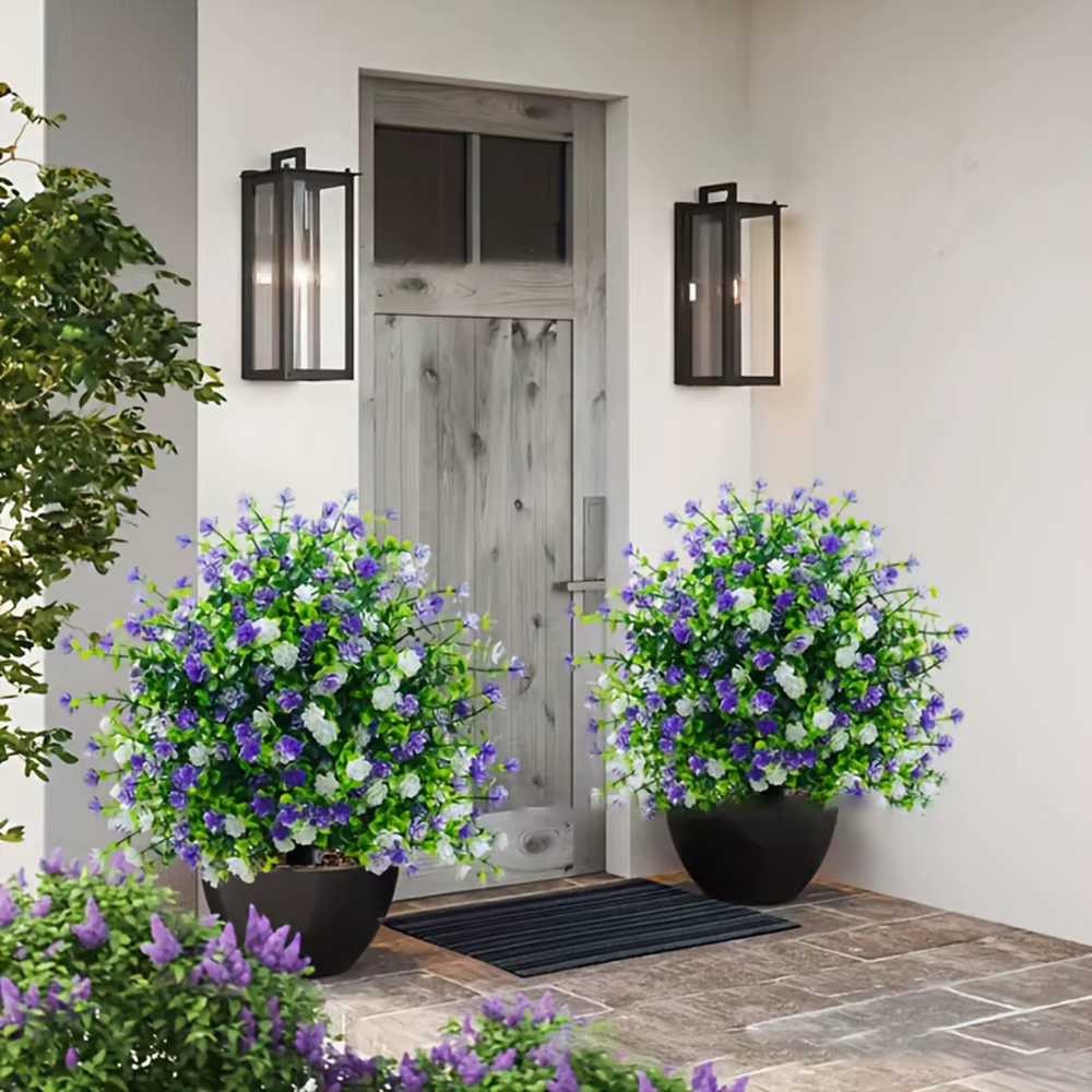 Fleurs artificielles pour l'extérieur