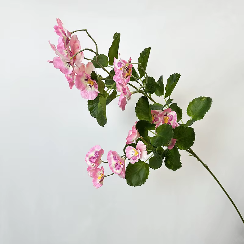 Fausses fleurs artificielles en soie