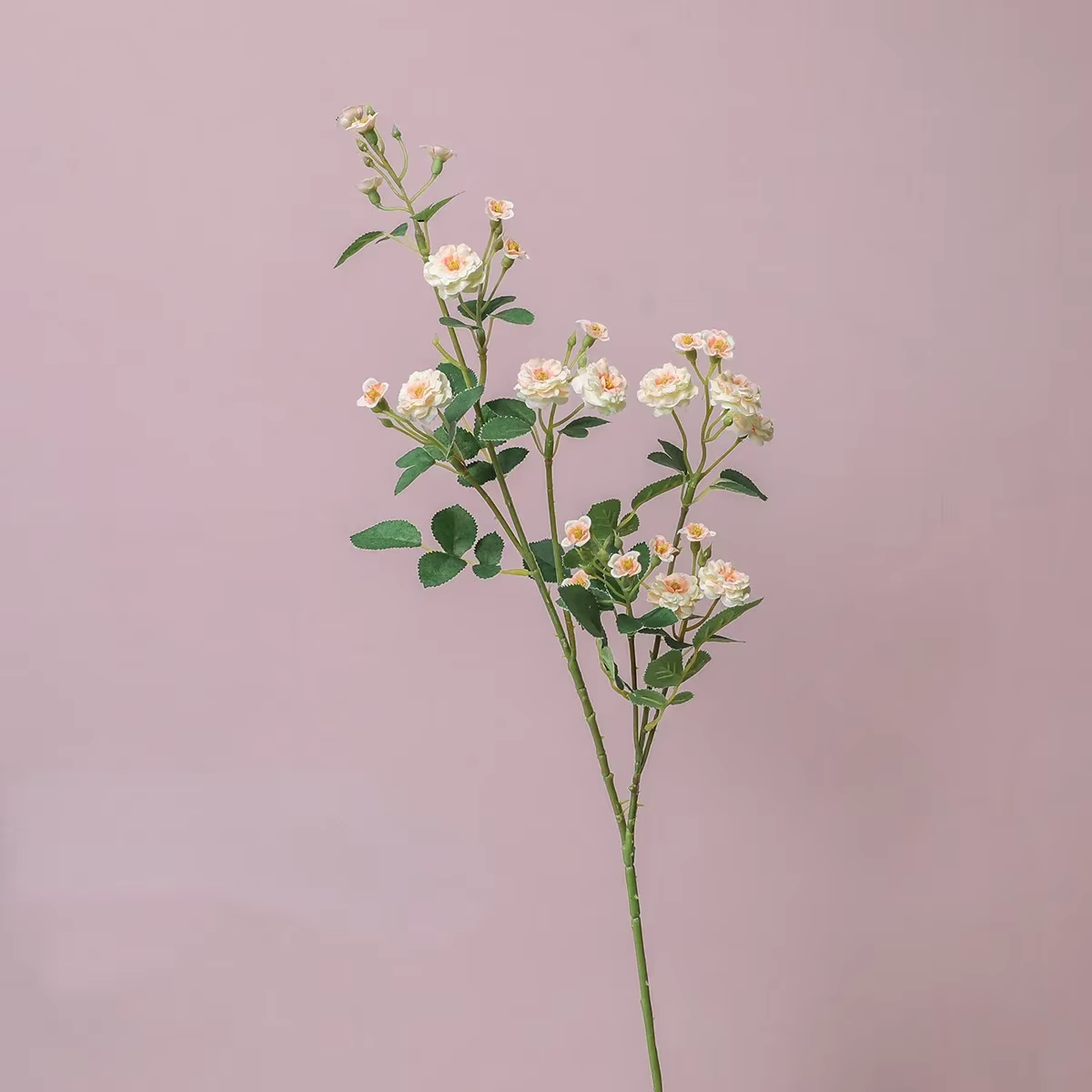 Longue branche petite rose simulation fleur