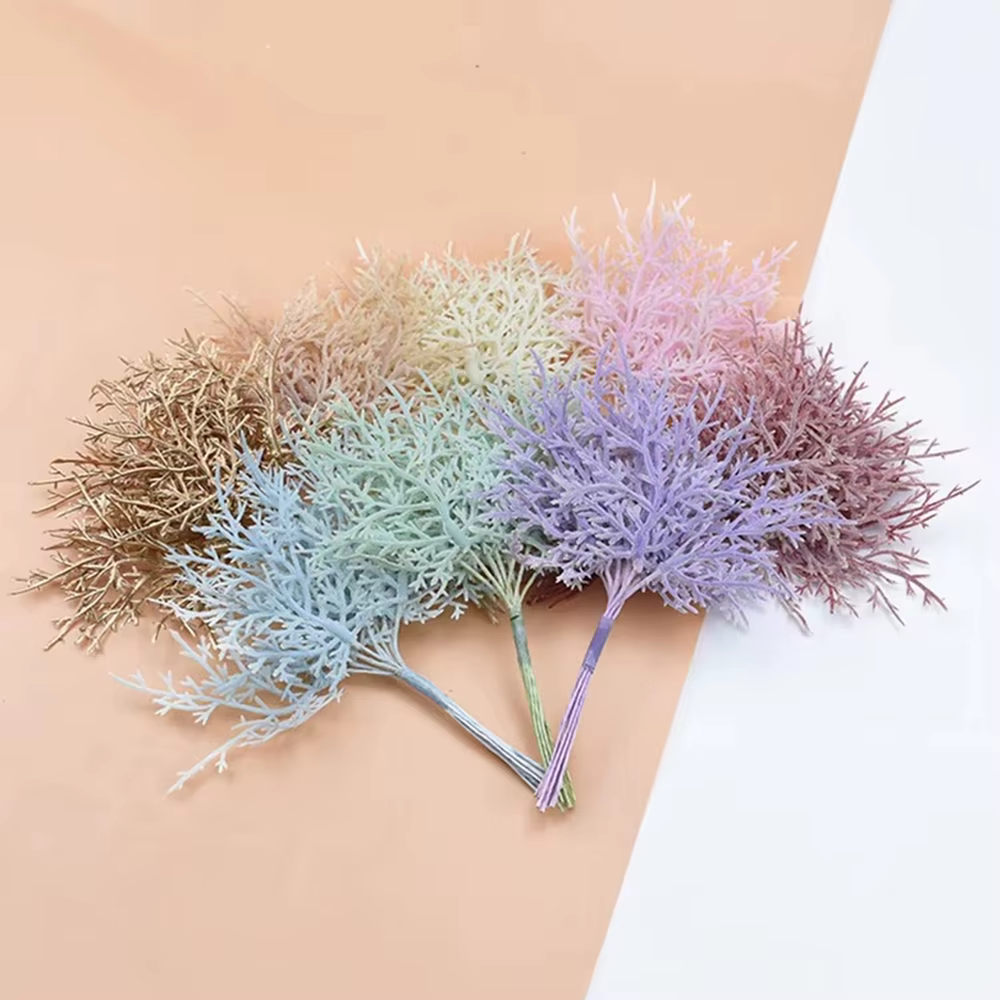 Faux plantes Plantes Artificielles Pas Cher De Noël Feuilles Vase Maison Chambre Décor De Mariage Nuptiale Accessoires Dégagement Bricolage Cadeaux