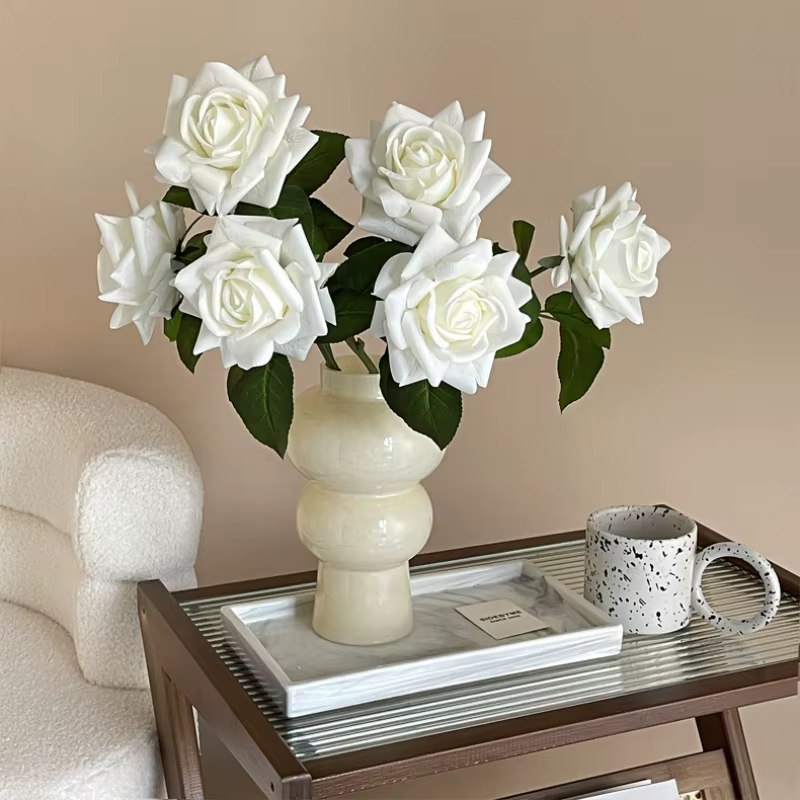 Grande Rose artificielle hydratante