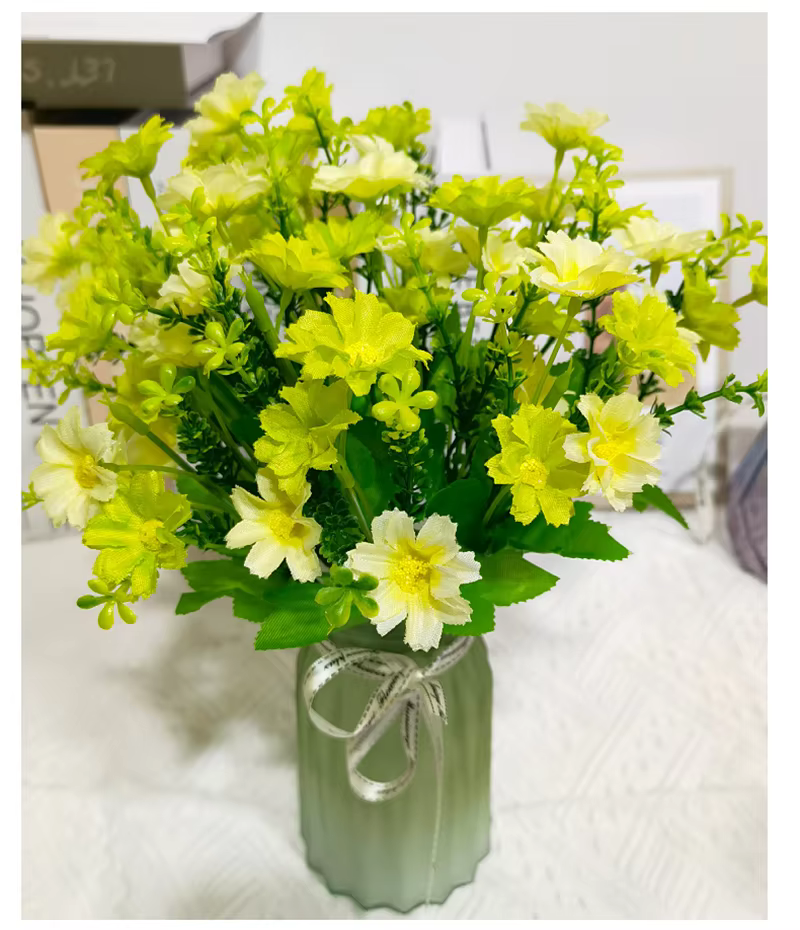 1 paquet de fleurs artificielles d'extérieur