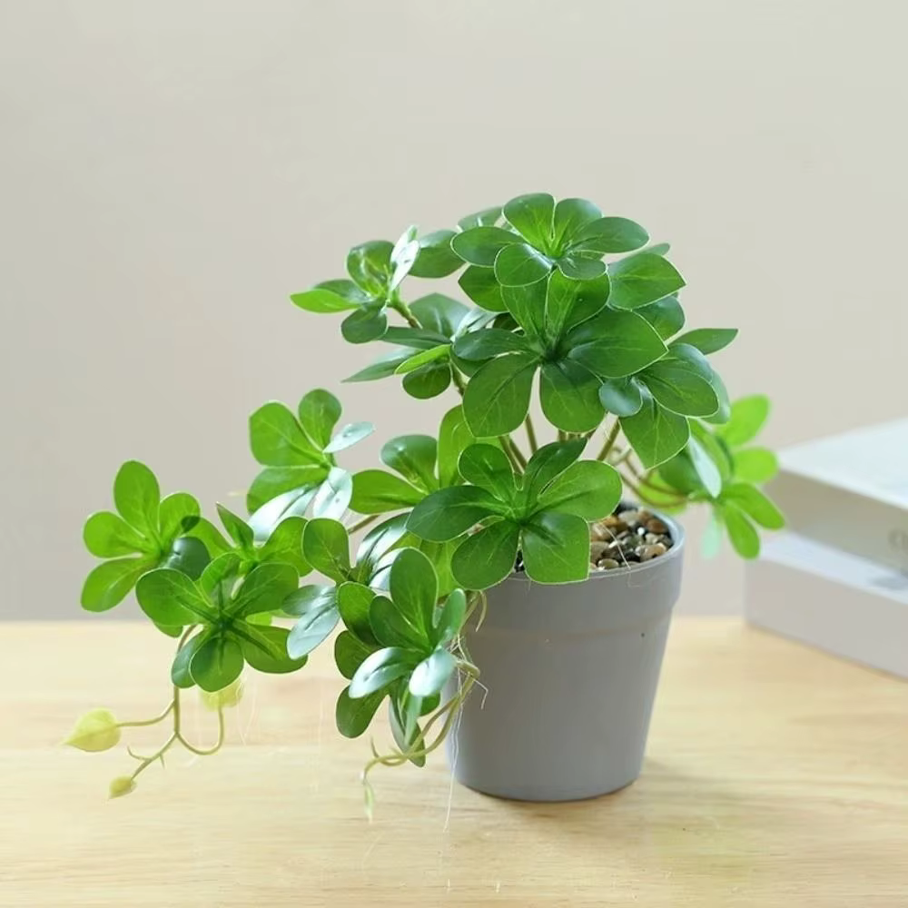 Bonsaï artificiel, plante artificielle avec pot
