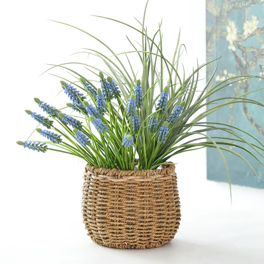1 PCS Fleurs Artificielles Muscari ​ Jacinthe de raisin