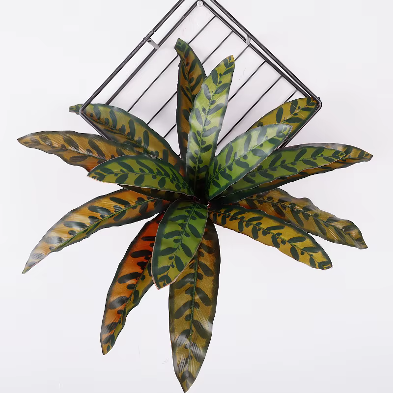Plantes vertes en plastique pour bureau
