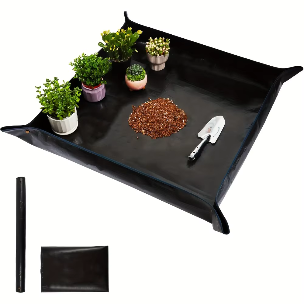 Tapis de repotage pour plantes