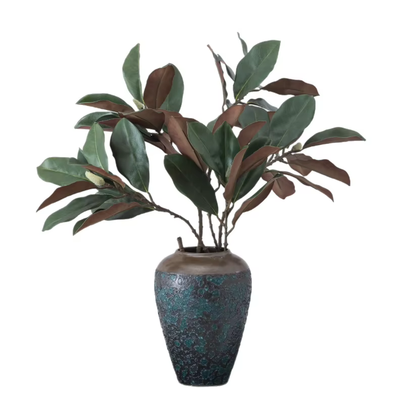 Feuilles de Magnolia artificielles 70CM