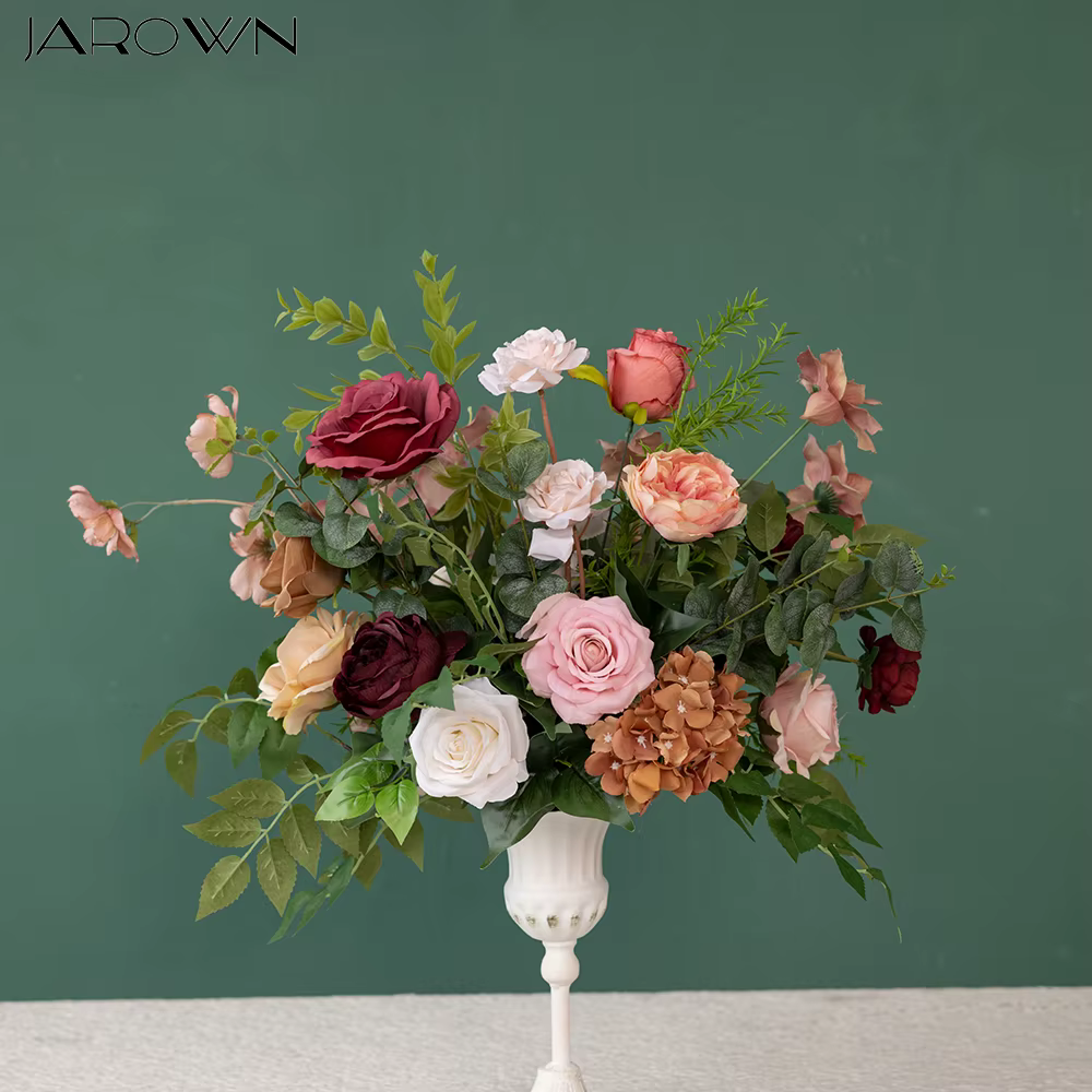 Arrangement de fleurs de pivoine