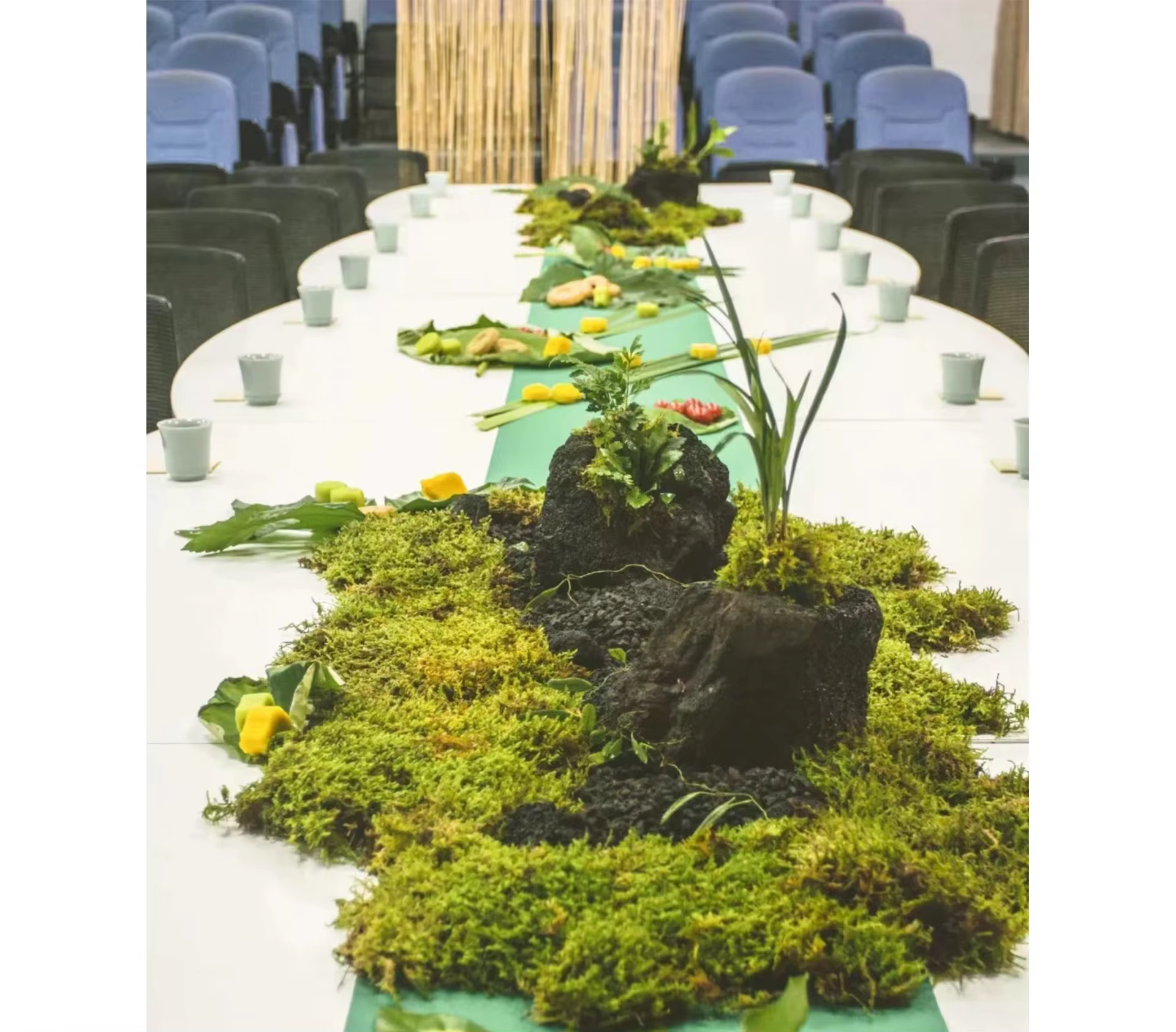 Mousse artificielle pour plantes en pot