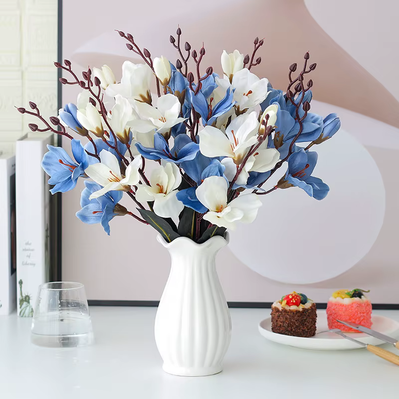 Bouquet de magnolia Gladiolus artificiel
