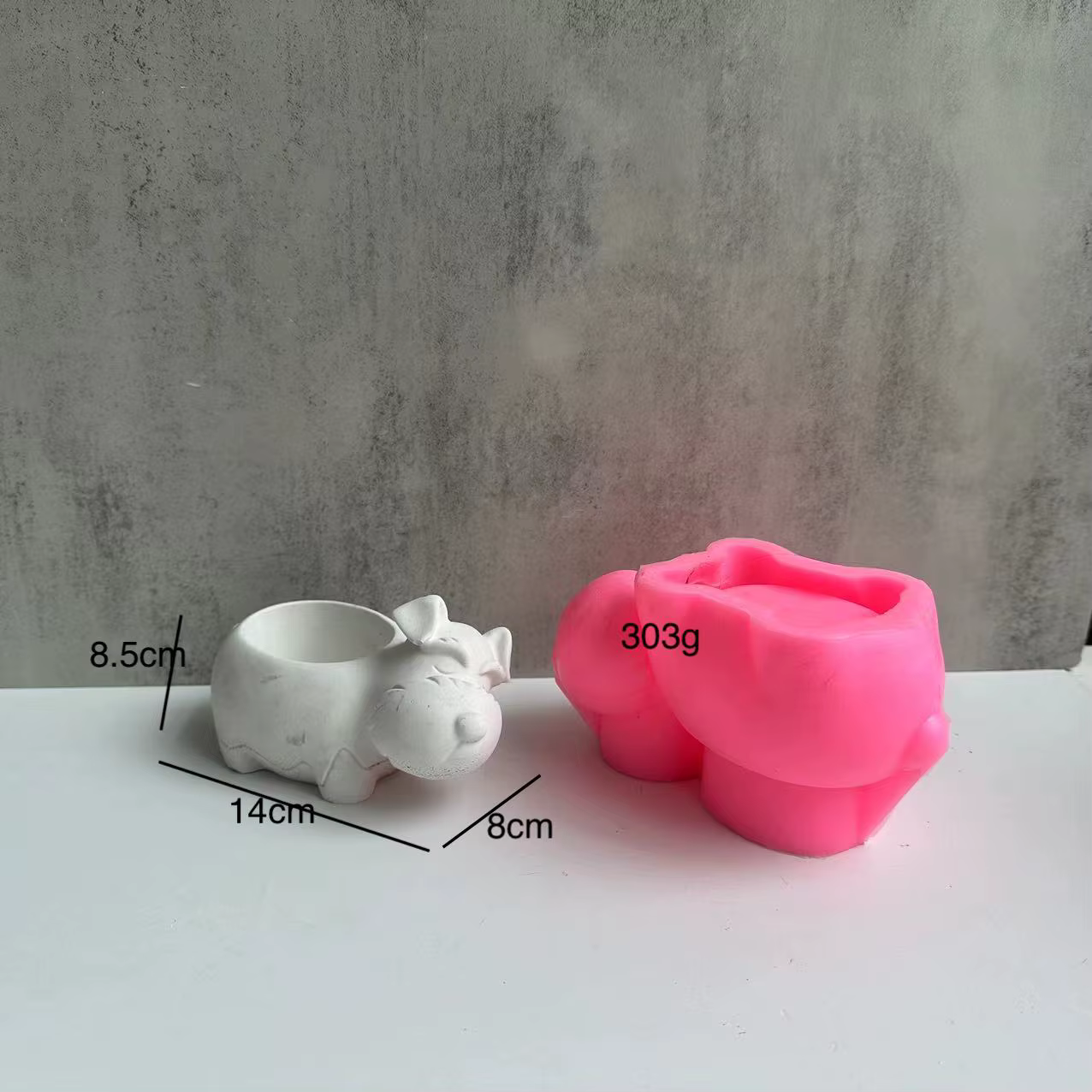 Pot de fleur pour chien