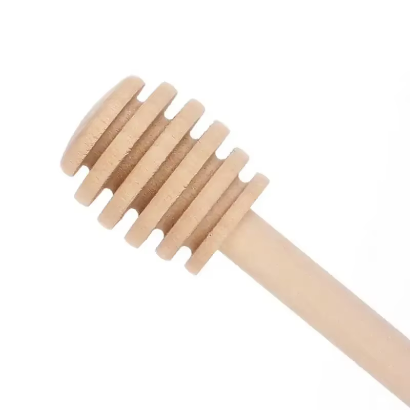 Mini Cuillère à Miel en Bois, Barre d'Agitation pour Pot, Fournitures Écologiques, Long Manche, Bâton d'Assad, Accessoires