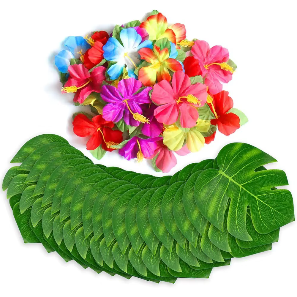 Feuilles de palmier tropicales