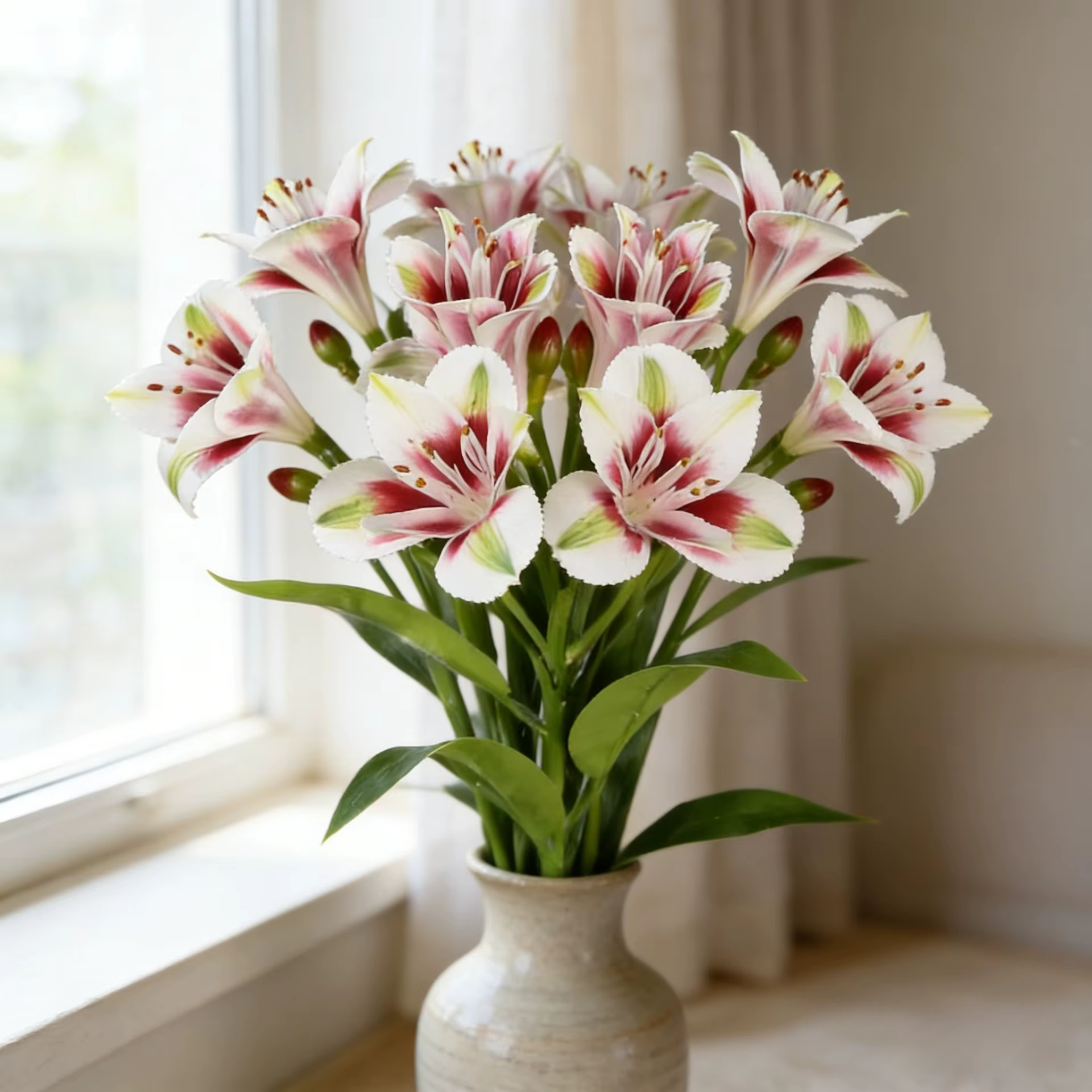 30In jonquille fleurs artificielles trompette fleur Faux Arrangement