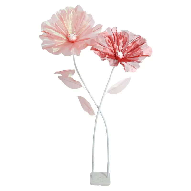 Fleurs artificielles, accessoires de décoration de mariage