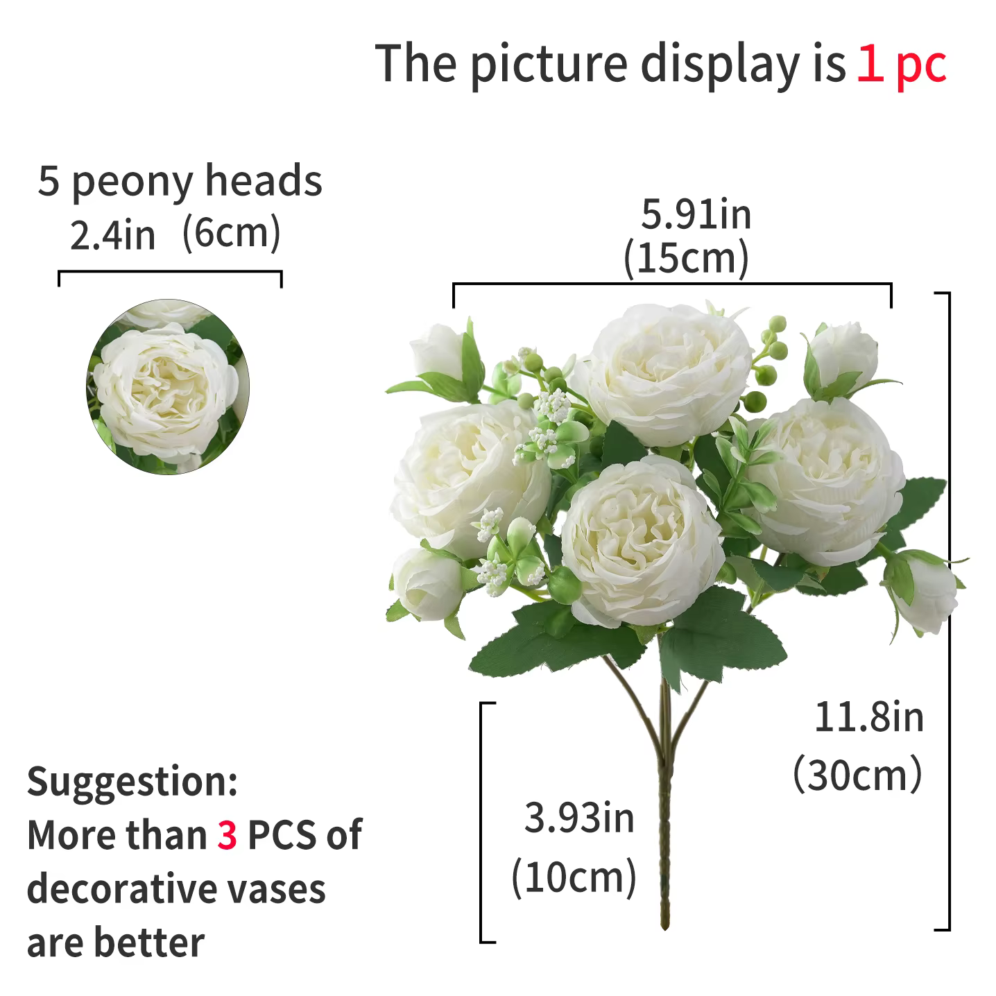 Fleur décorative artificielle