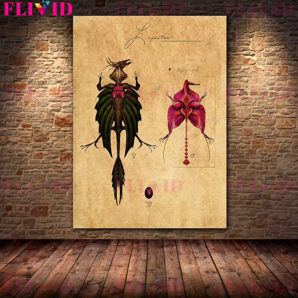 Illustration de fée végétale mystérieuse