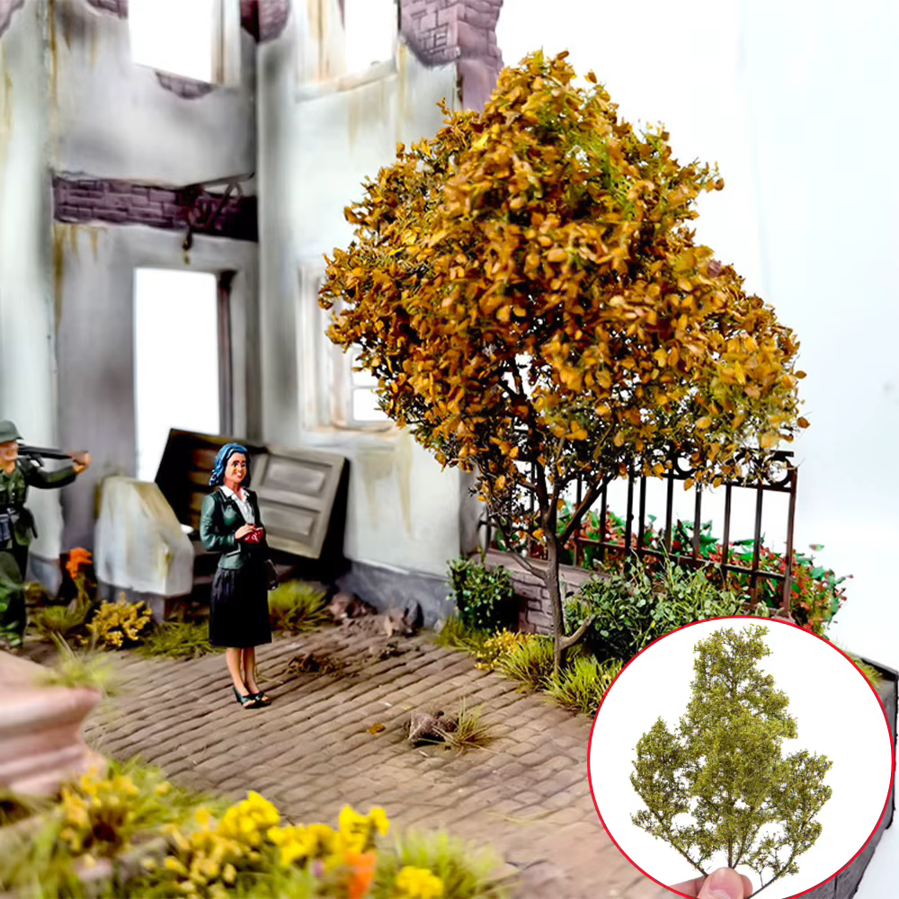 Simulation de gros arbre modèle arbustes