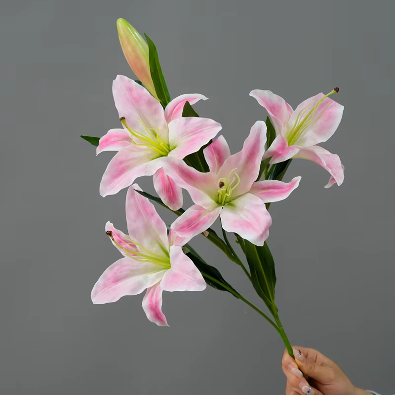 Simulation de fleur de lys à 5 têtes