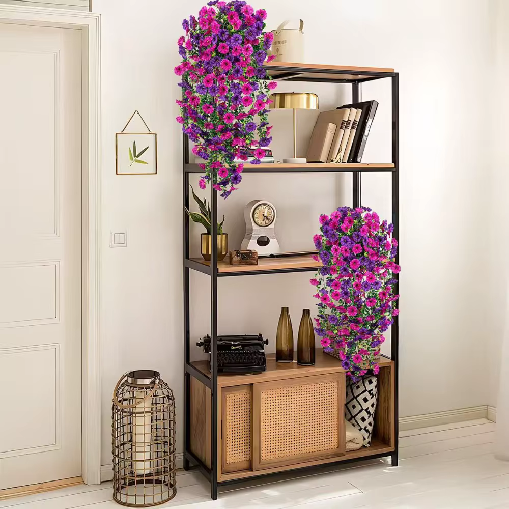 Fleurs artificielles suspendues Faux Morning Glory