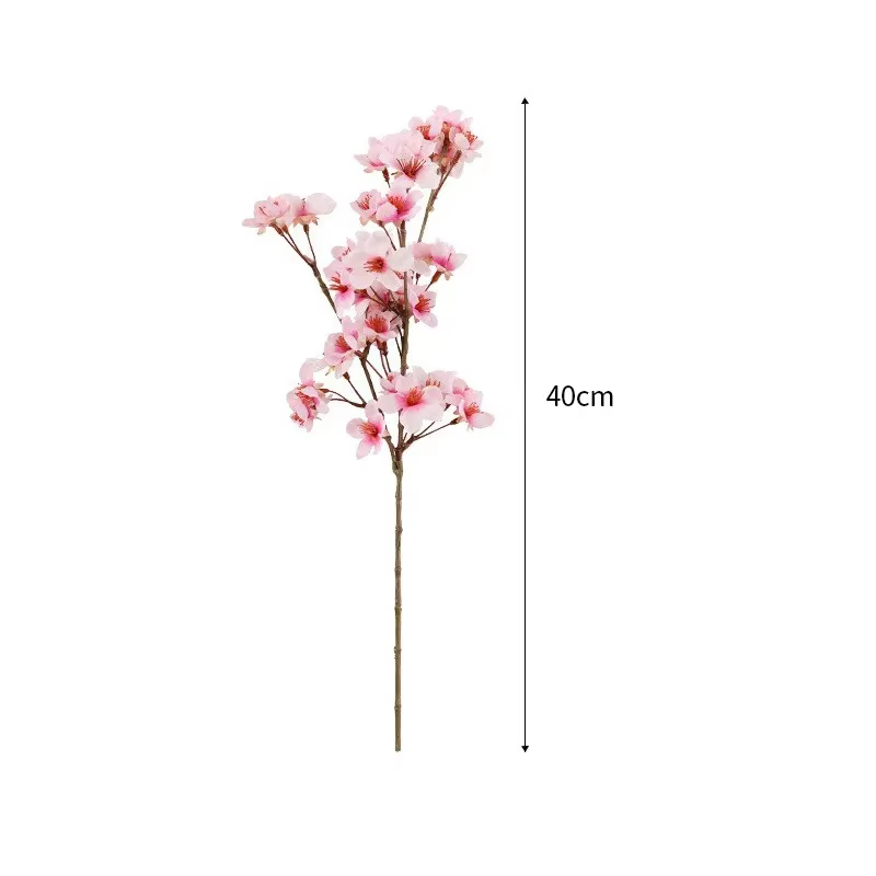 Fleur de pêche artificielle 40cm