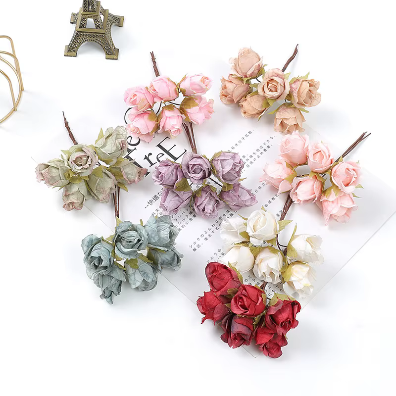 Mini fleurs artificielles