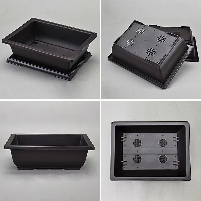 Pot de fleurs de bonsaï en plastique