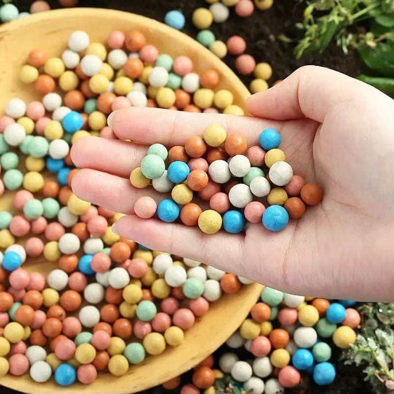 Galets en céramique colorés de 300 g/sac pour aquarium