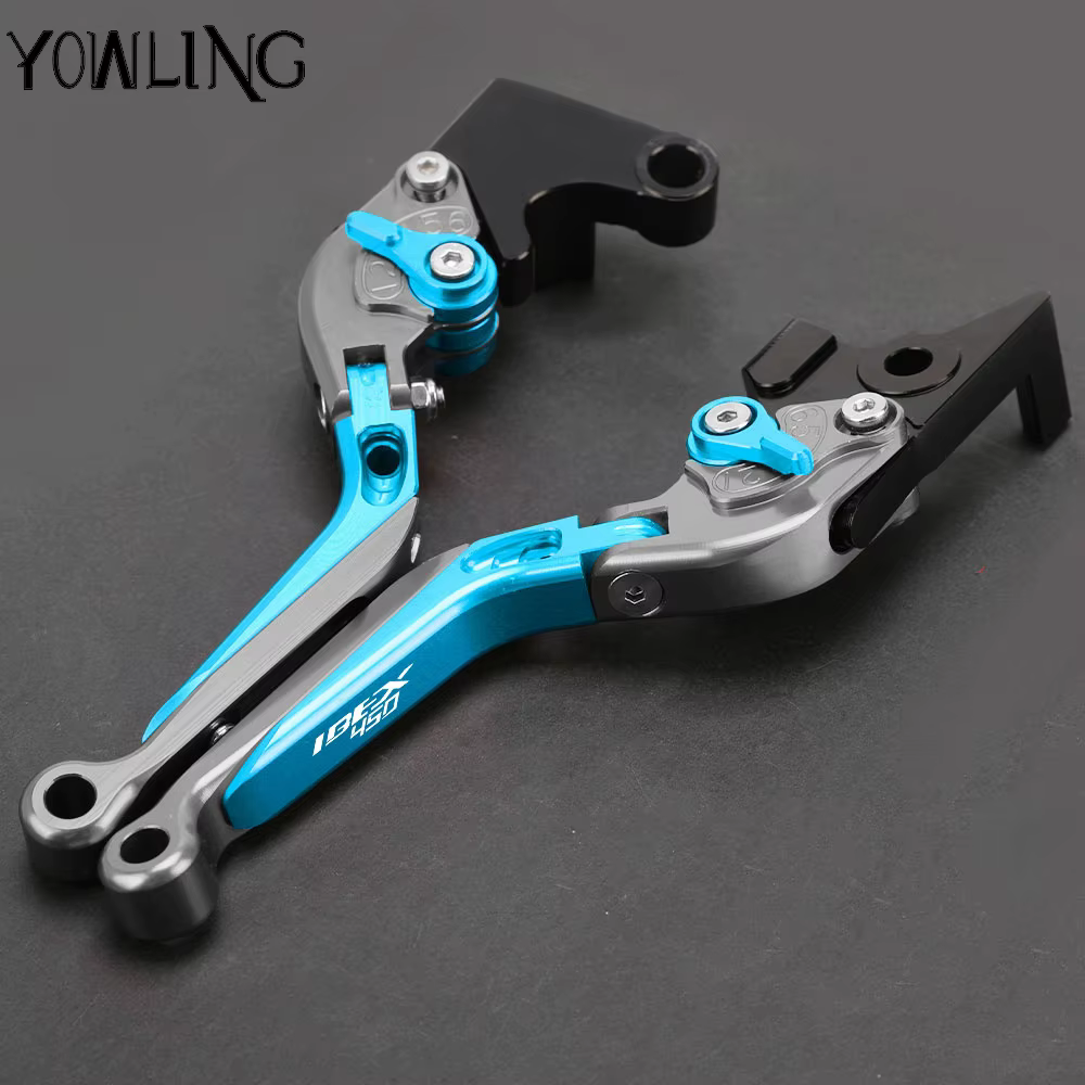 Pour CFMOTO IBEX450 IBEX 450 2024 2025 2026 moto CNC accessoires leviers d'embrayage de frein courts poignée réglable ensemble 450IBEX