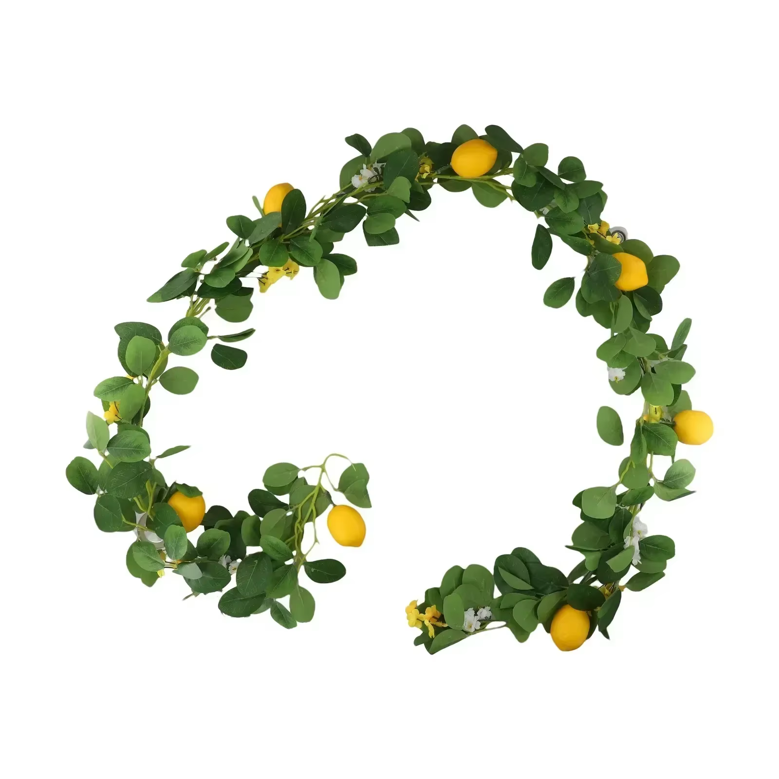 Guirlande de citron en rotin