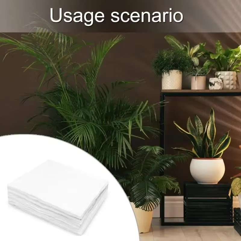 Doublure jardinière d'arrosage réglable pour paniers suspendus