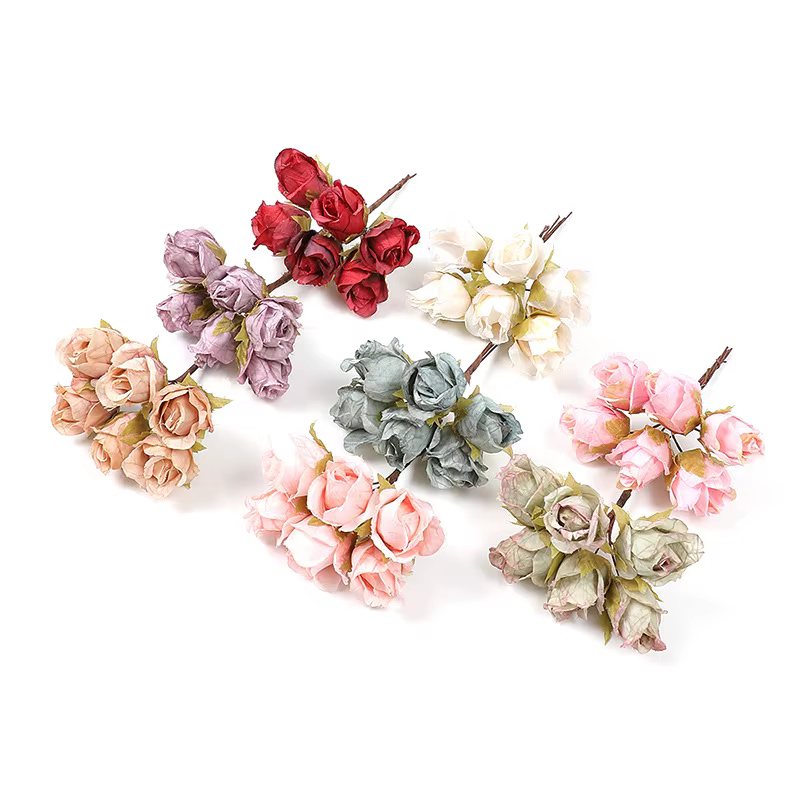 Mini fleurs artificielles