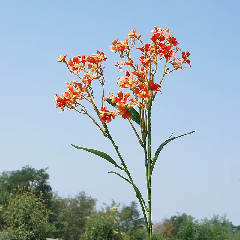 Fleur artificielle douce d'hiver de 27