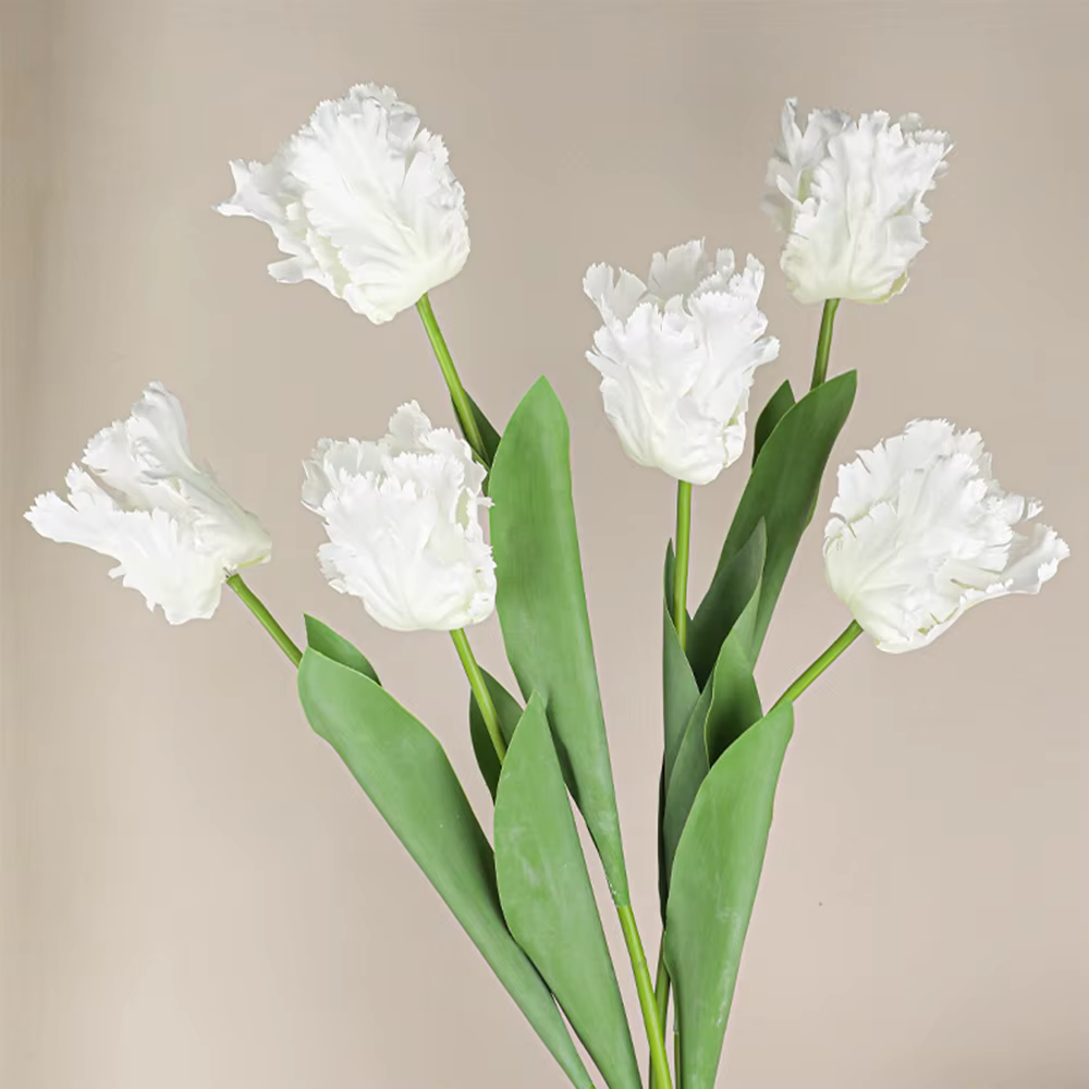 Branche de tulipe perroquet 3D de luxe