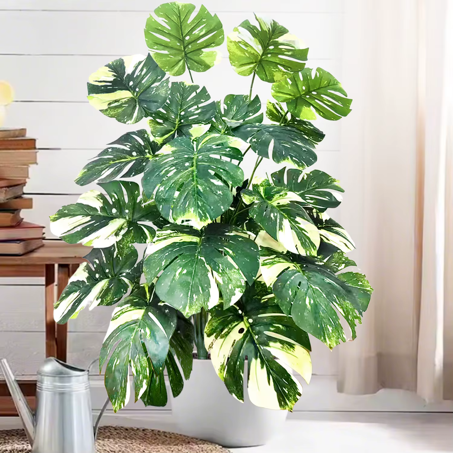 Plante artificielle Monstera deliciosa Pothos Alocasia