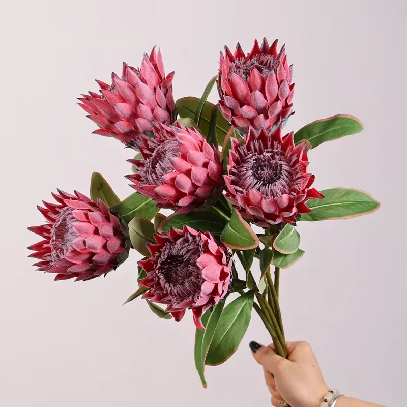 Branche de fleurs impériales artificielles