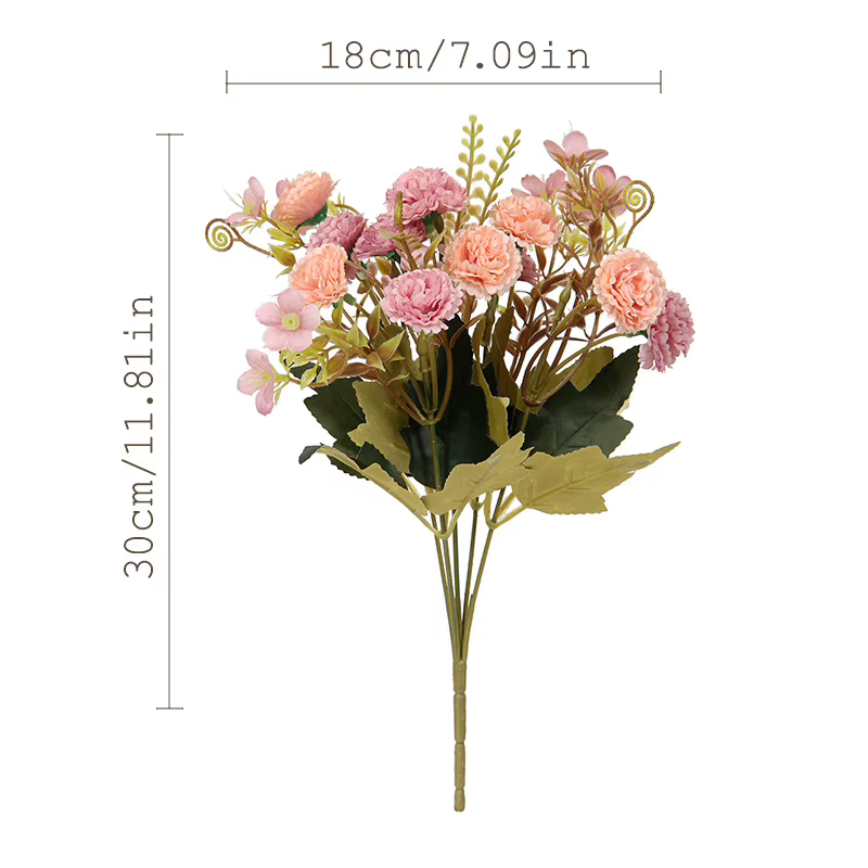 Fleurs Artificielles pour Décoration de Mariage et Maison