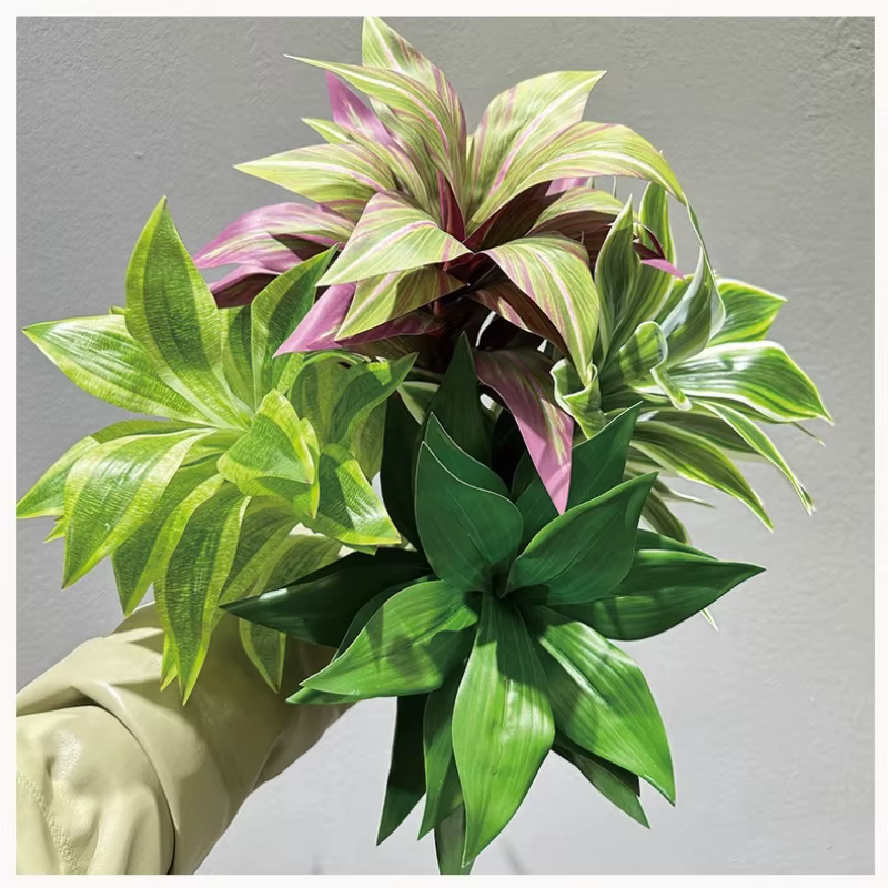 Simulation de plantes en plastique Dracaena