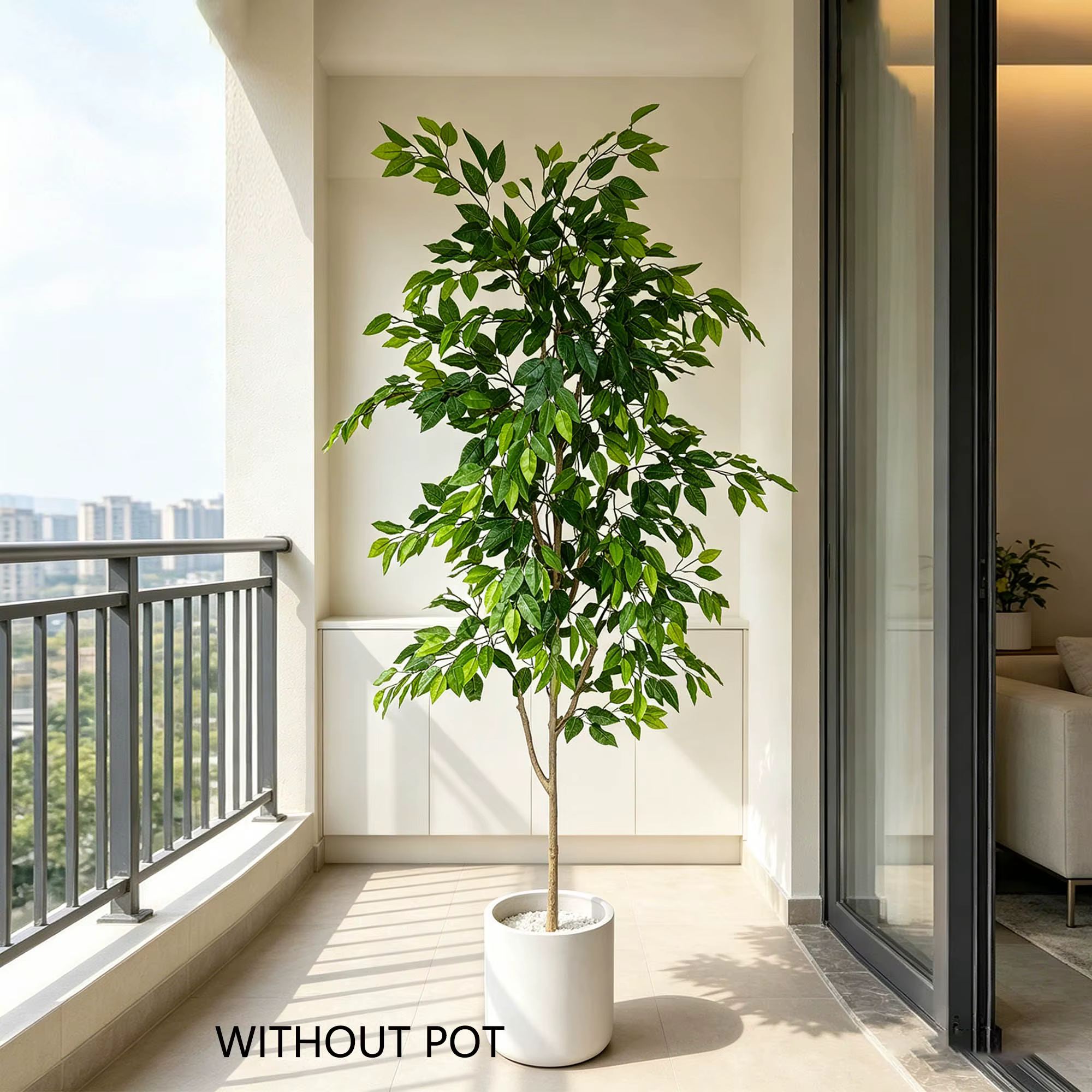 Plante artificielle Ficus Banyan de 140-210 cm