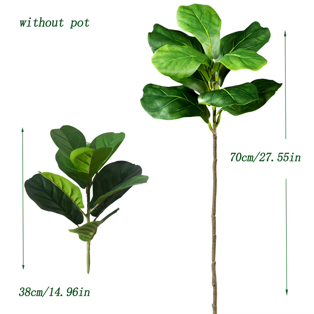 Plantes artificielles de banian de 38-70 cm