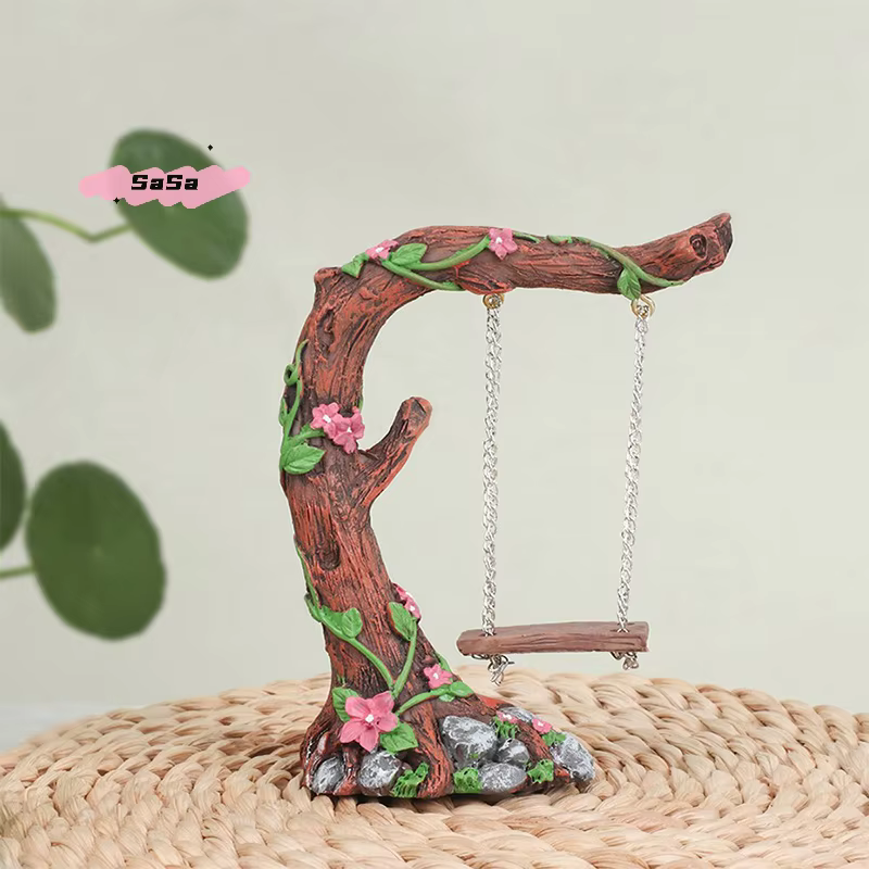 Balançoire de jardin féerique Miniature