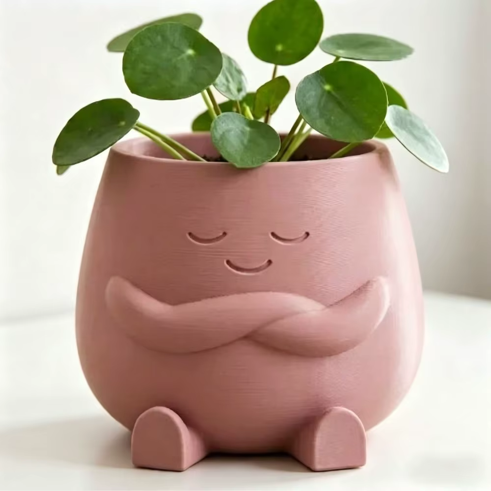 Mini pot de fleurs paysager imprimé en 3D